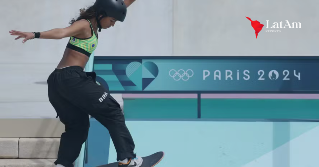 Rayssa Leal é uma profissional de skateboard