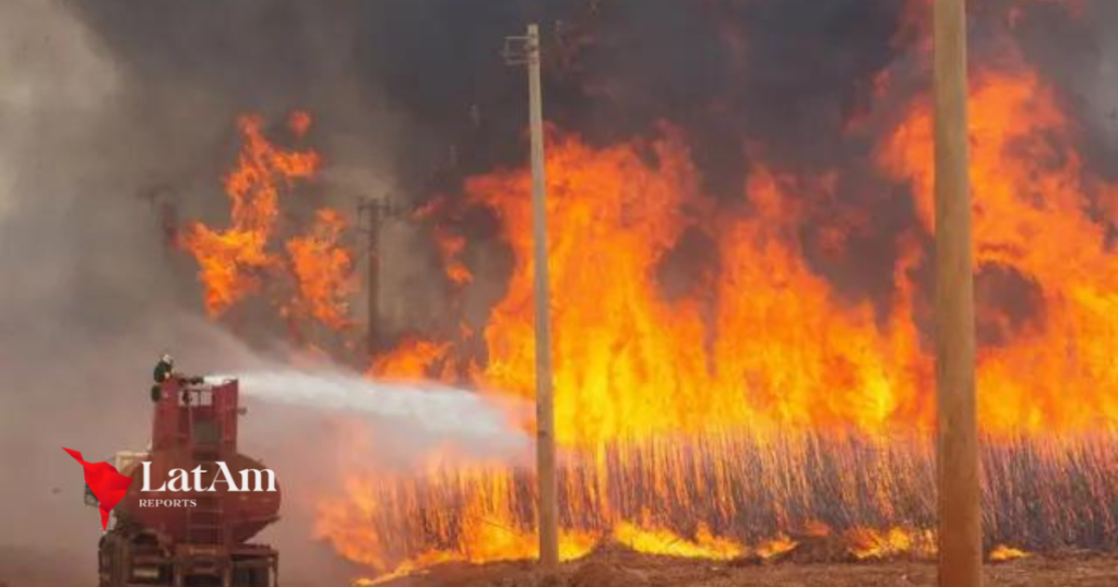 Homem preso por incêndio em São Paulo alega ter agido sob ordens do PCC