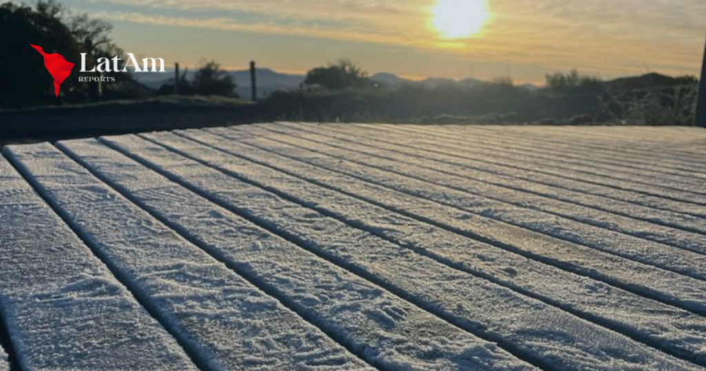 Temperaturas negativas atingem mais de 20 Cidades de SC; Urupema registra mínima de -4,63°C