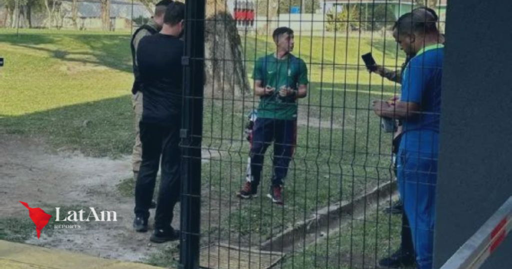 Homem do Equador é detido por sobrevoar treino da seleção brasileira com drone