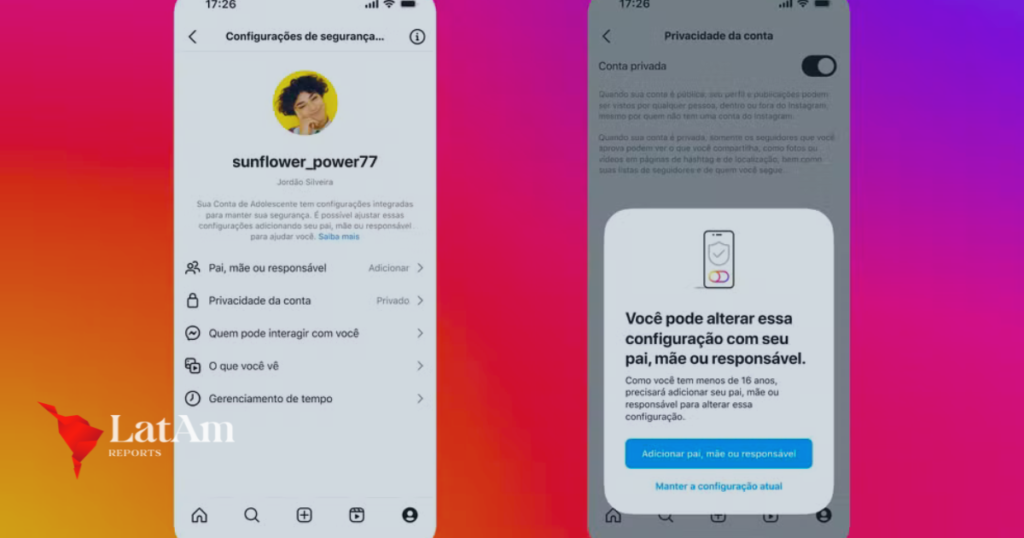 Instagram vai exigir permissão dos pais para adolescentes alterarem configurações a partir de 2025