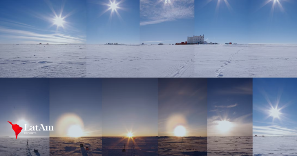 Terraplanistas repensam crenças após testemunharem o 'sol da meia-noite' na Antártica