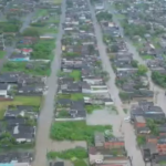 Temporal causa inundações em Peruíbe e deixa mais de 400 desabrigados