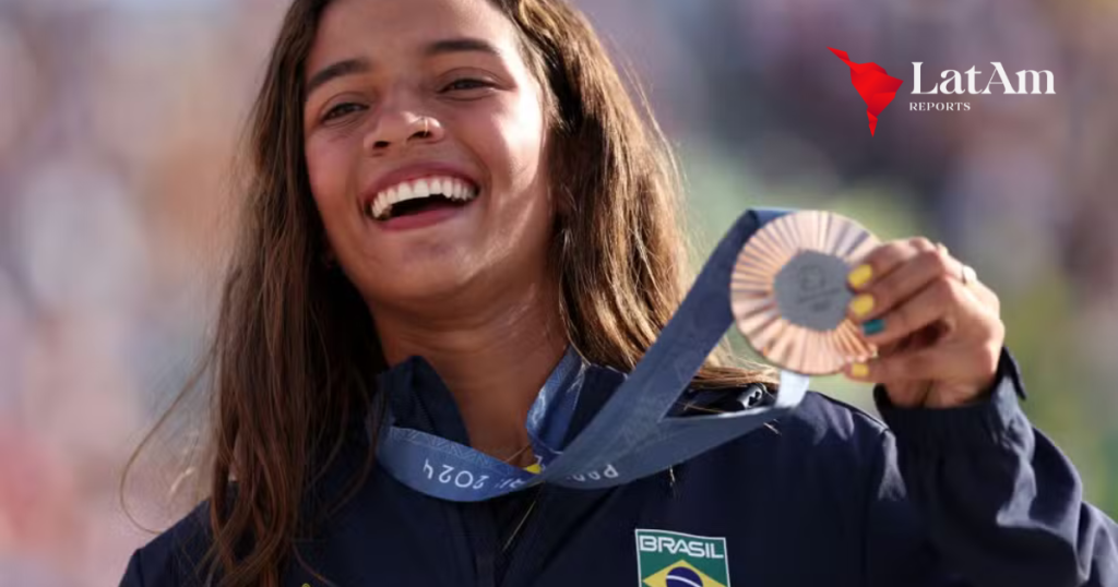 Rayssa Leal ganha medalha nas Olimpíadas de Paris 2024