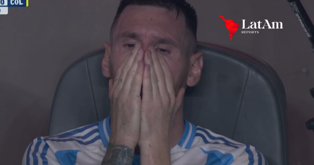 lesão de Messi preocupa torcedores após vitória de Argentina