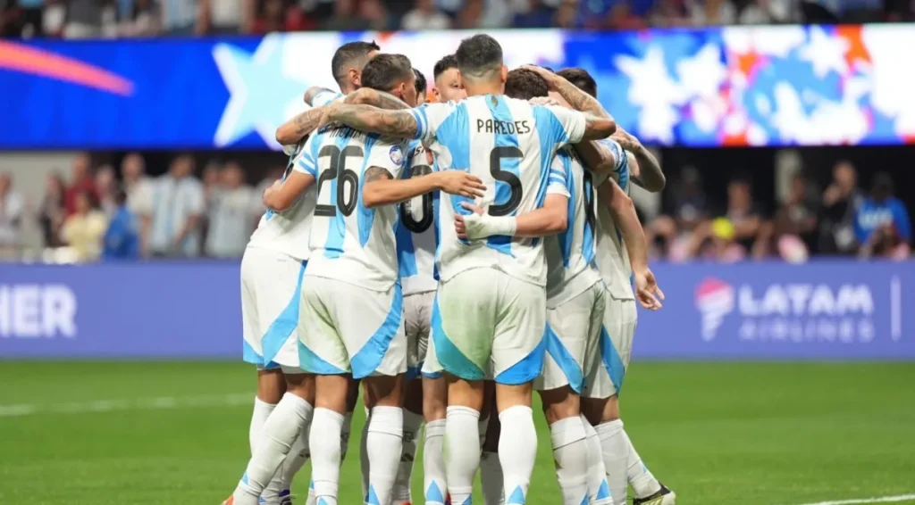 Argentina vence Canadá na Copa América