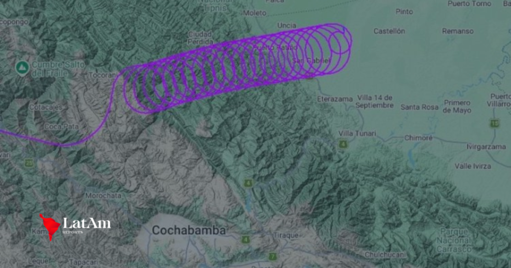 Avião voa em círculos por 2 horas antes de cair na Bolívia em suspeita de "voo fantasma"