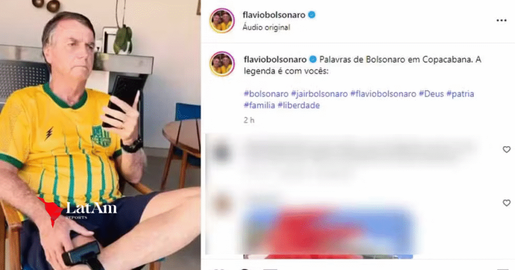 Moraes impõe prisão domiciliar a Bolsonaro por burlar proibição de uso de redes sociais
