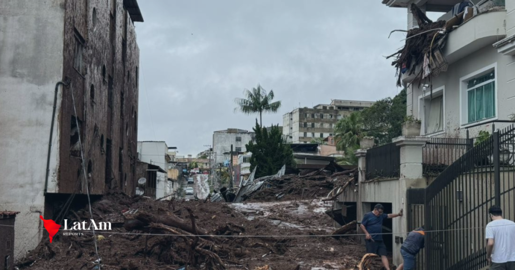 Chuva perde força em Juiz de Fora, mas risco de deslizamentos segue alto