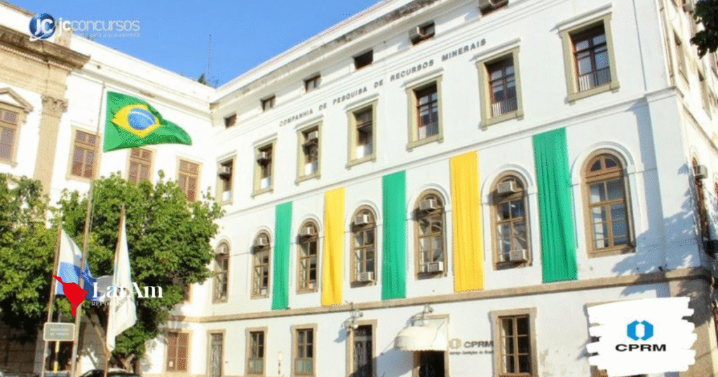 CPRM abre concurso com 115 vagas e salários de até R$ 10 mil; inscrições vão até setembro