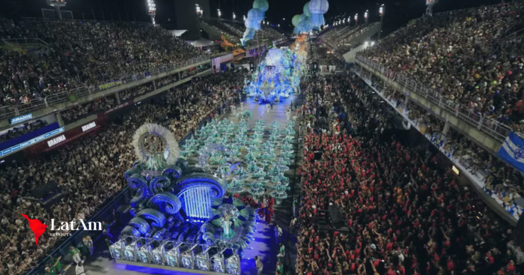 Grande Rio e Portela brilham no terceiro dia do carnaval do Rio de Janeiro