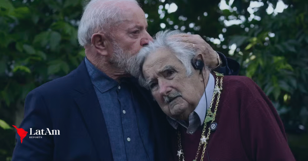Lula desembarca no Uruguai para se despedir de Pepe Mujica e participa de velório em Montevidéu
