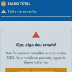 Usuários reclamam de sumiço do saldo do FGTS no aplicativo; Caixa diz que problema foi resolvido sem prejuízos
