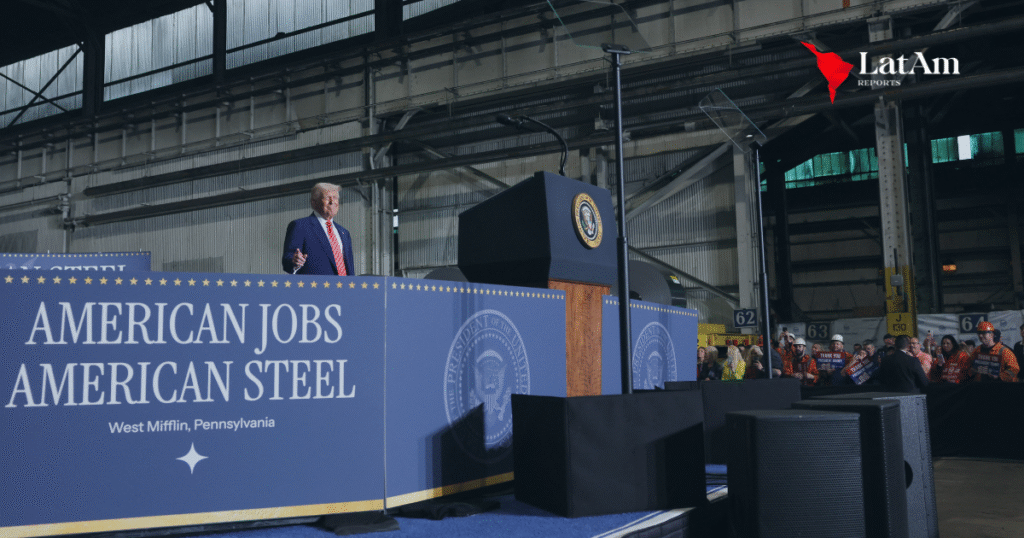 Trump dobra tarifas sobre aço e alumínio e desafia setor siderúrgico brasileiro