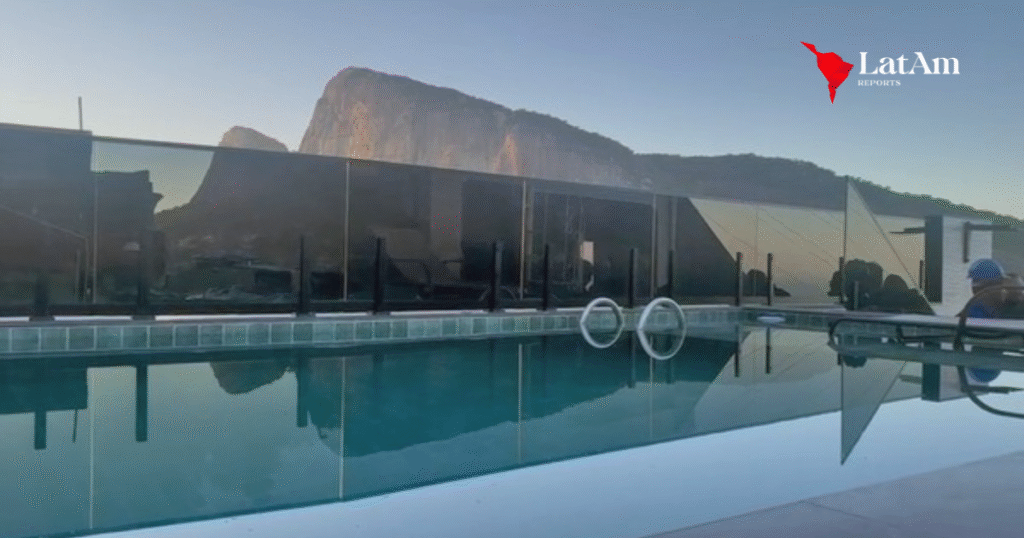 “Rooftop do tráfico” na Rocinha: operação encontra cobertura de luxo com piscina e passagem secreta