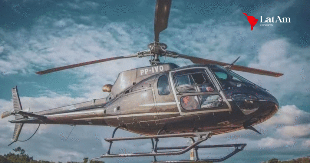Helicóptero cai na Terra Yanomami, dois indígenas morrem e três sobreviventes são resgatados pela FAB