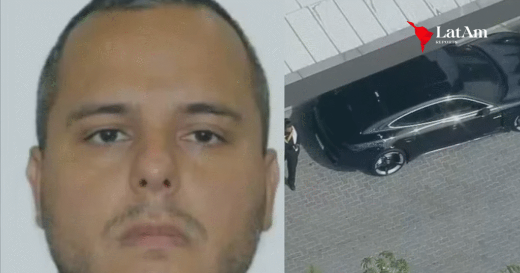 Porsche de bicheiro do RJ é alvo de atentado a tiros