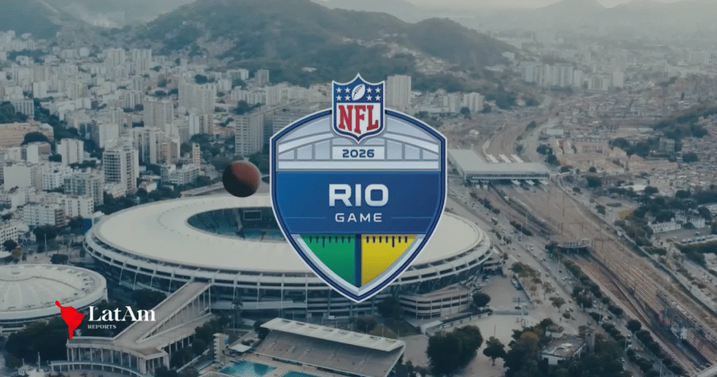 NFL confirma jogo no Rio em 2026: Maracanã receberá partidas de futebol americano