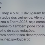 Erro em notas da redação do Enem 2025 gera dúvidas entre candidatos