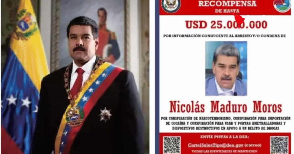EUA oferecem recompensa milionária por informações que levem à prisão de Nicolás Maduro
