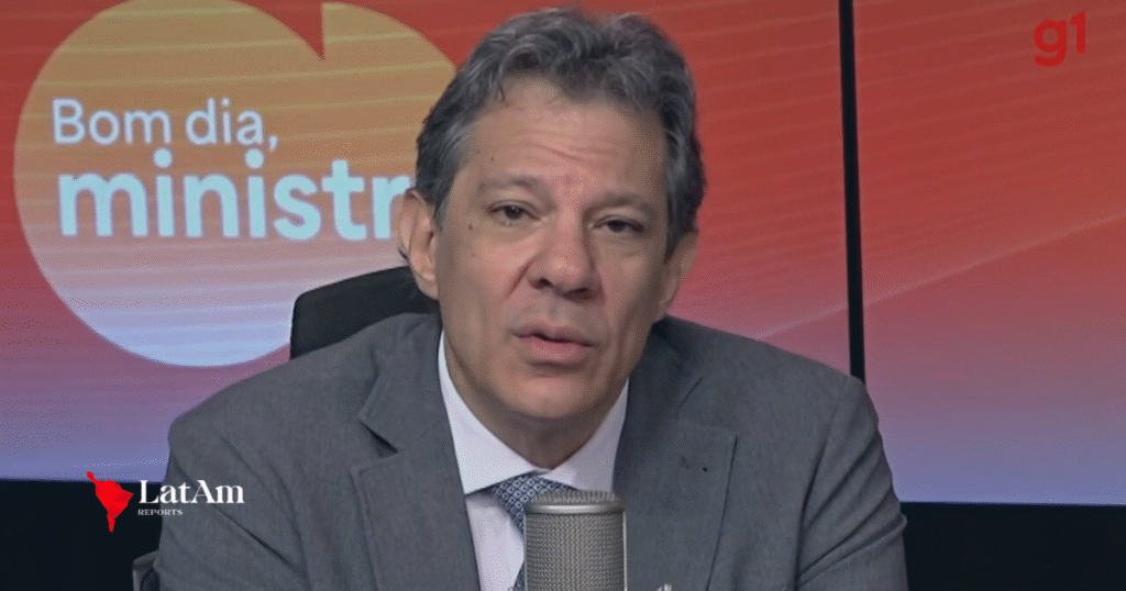 Haddad diz estar otimista nas negociações com os EUA, mesmo com designação de Marco Rubio