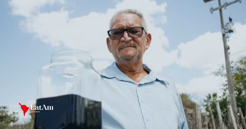 Agricultor faz empréstimo para buscar água e encontra substância que pode ser petróleo no Ceará