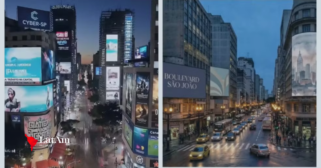 Justiça barra “Times Square paulistana” e suspende projeto de telões no Centro de SP