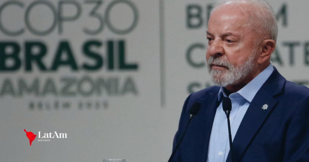 Lula diz que líderes devem escolher entre “catástrofe climática” e “reconstrução inteligente” no século 21