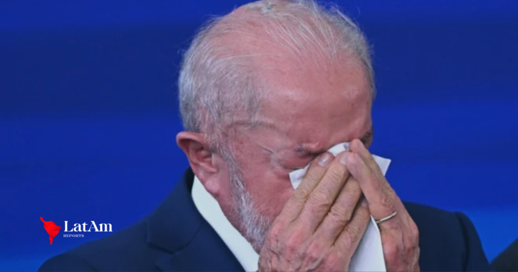 Lula faz primeira sessão de radioterapia no couro cabeludo após retirada de câncer de pele