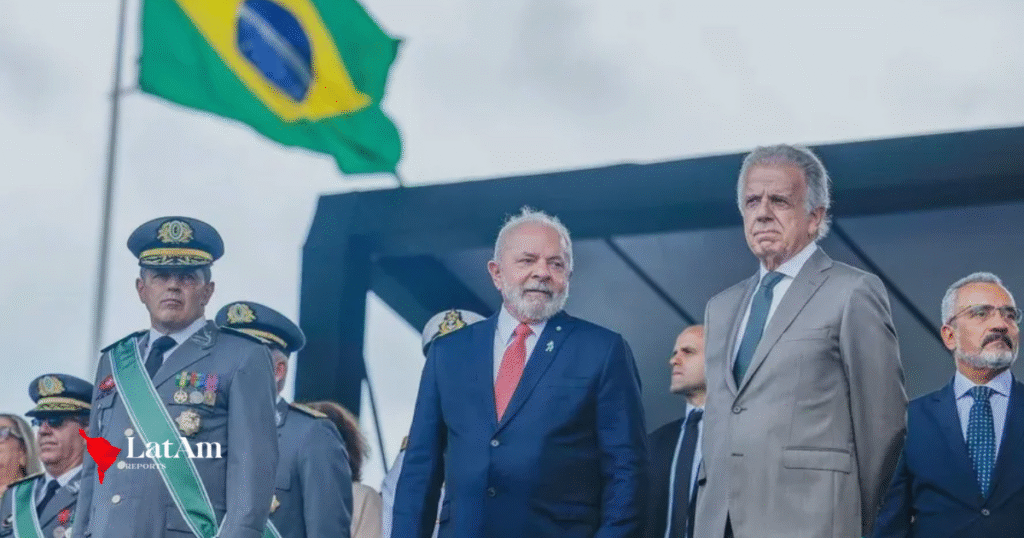 Lula reúne comandantes das Forças Armadas em almoço no Alvorada