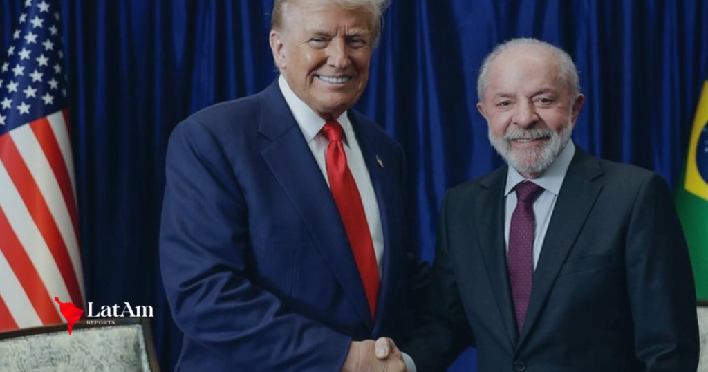 Lula conversa com Trump sobre Venezuela e agenda visita a Washington