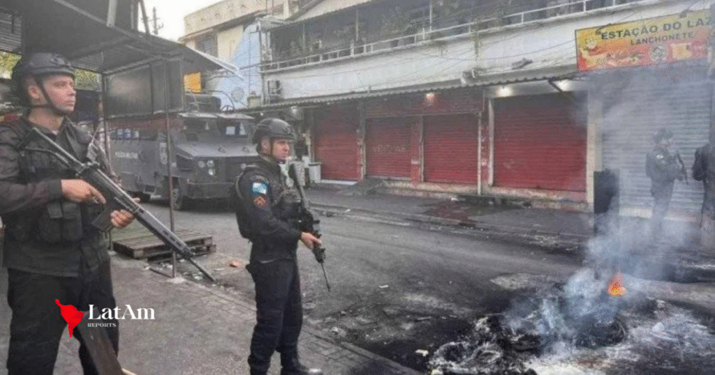 Megaoperação contra o Comando Vermelho deixa sete mortos e 19 presos no Rio
