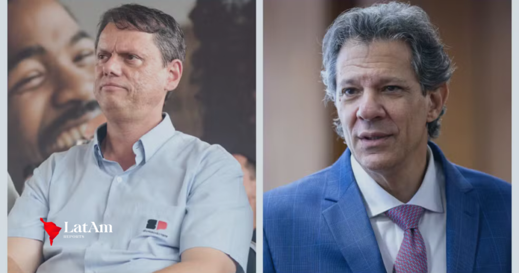 Quaest: Tarcísio lidera com 38% e abre 12 pontos sobre Haddad na disputa pelo governo de SP