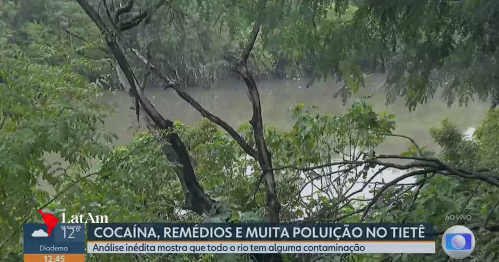 Rio Tietê está contaminado em toda a sua extensão, aponta estudo; análise encontrou remédios, microplásticos e até cocaína