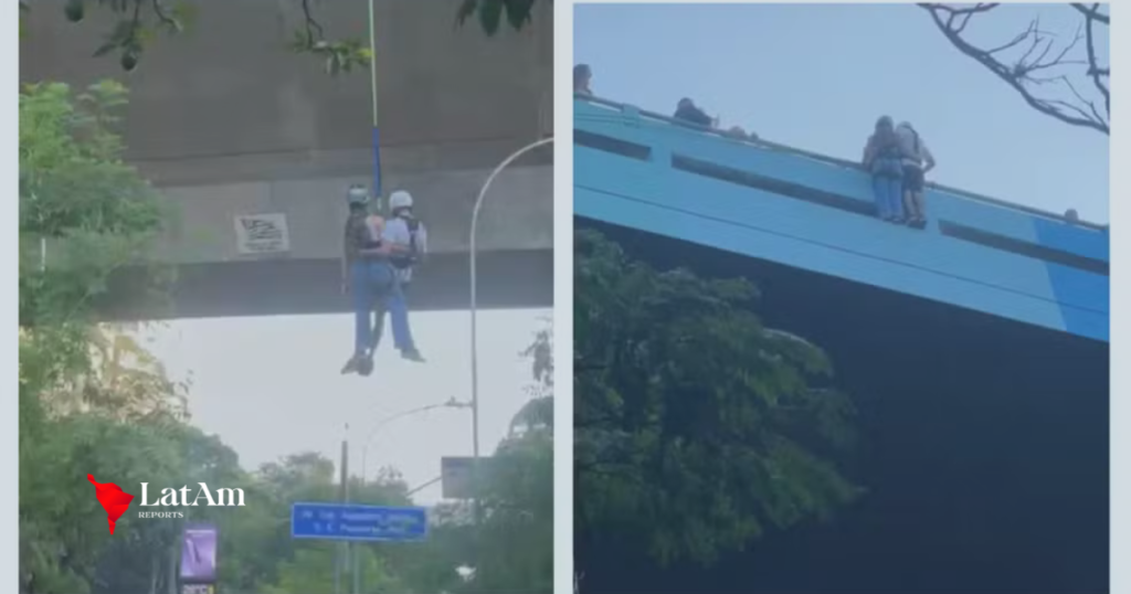 Saltos radicais seguem sendo vendidos no Viaduto Sumaré apesar de proibição da Prefeitura de São Paulo