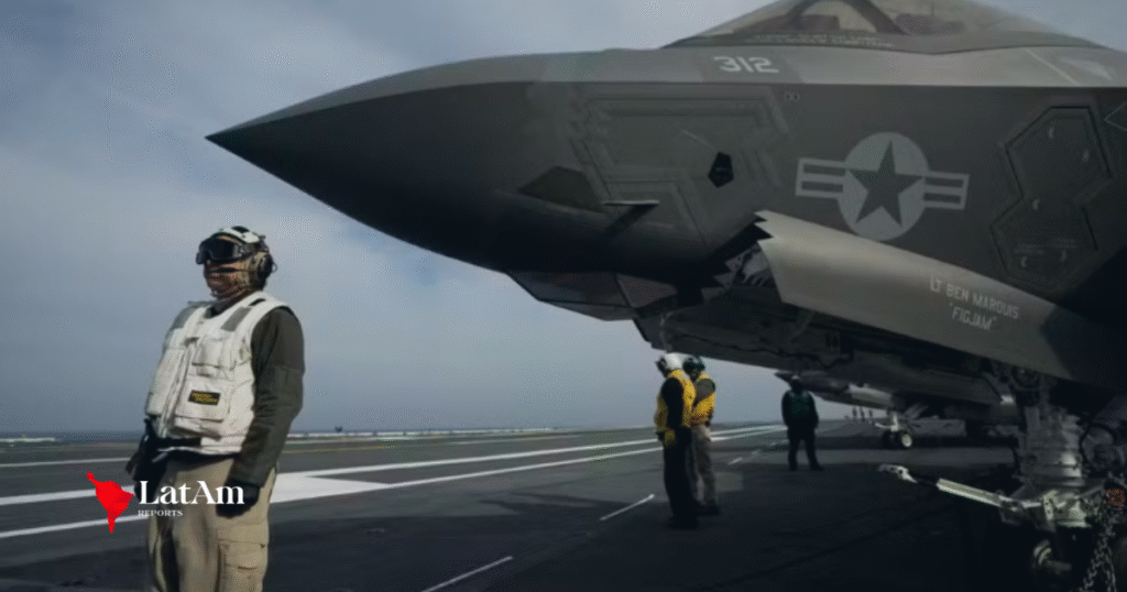Trump envia caças F-35 ao Caribe e amplia tensão com Venezuela