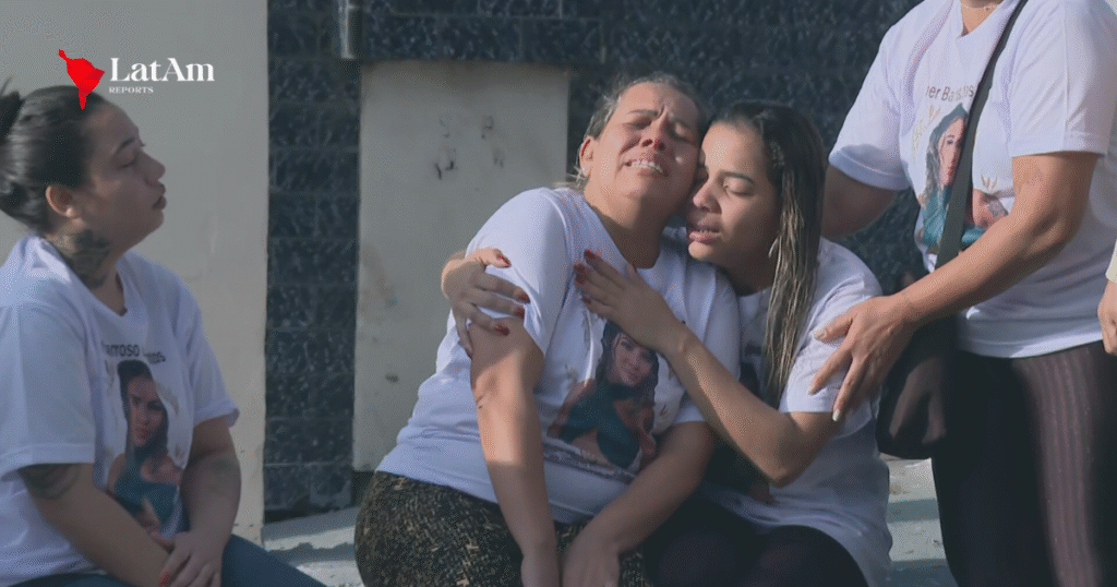 Família e amigos se despedem de Sther e cobram justiça