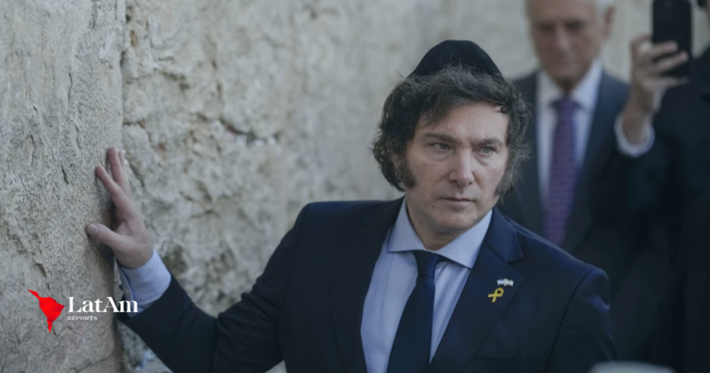 Javier Milei, presidente de Argentina, recibe el Premio Génesis de Israel