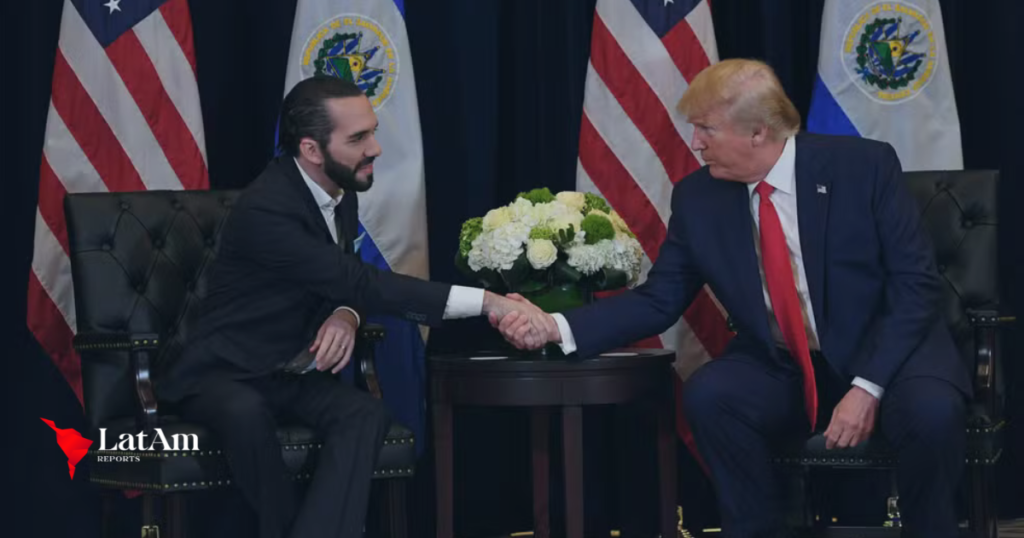 Trump cierra acuerdo con Bukele para enviar a El Salvador inmigrantes deportados de otras nacionalidades