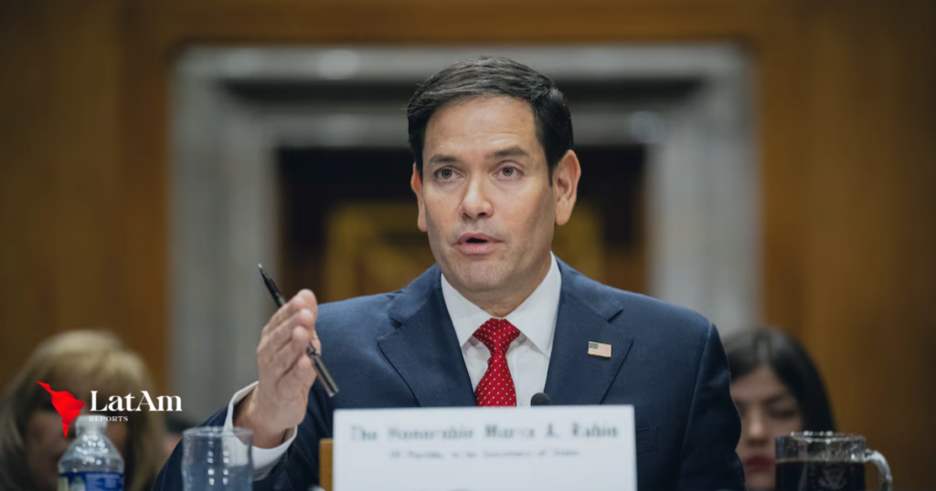 Rubio considera 'terroristas' a los cárteles mexicanos y cree que Cuba patrocina el terrorismo