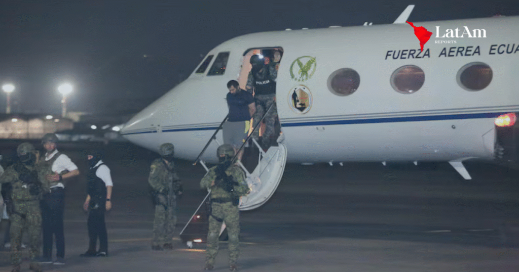 Ecuador recaptures gang leader wanted in the United States more than a year after his prison escape