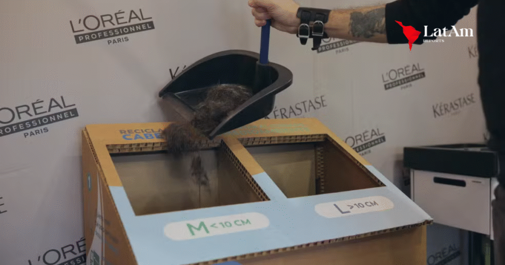 Cabello reciclado, humedad retenida: la innovadora técnica agrícola en Chile