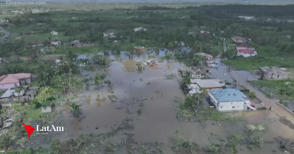Huracán Melissa golpea zonas vulnerables del Caribe agravadas por la deforestación