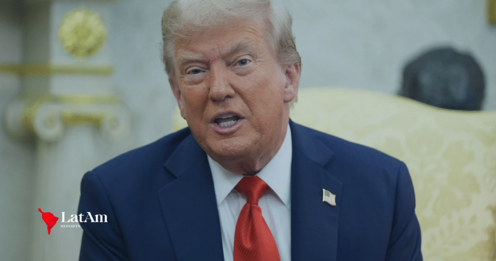 Trump defiende ataque de EE.UU. contra grupo venezolano y dice que servirá de advertencia